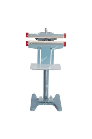 Çift Çeneli Pedallı Poşet Ağzı Yapıştırma Makinesi 450 Mm 