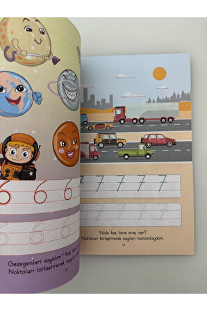 Süper Etkinlikler Eğitici Öğretici Aktivite Kitabı Harfler (1 Adet)