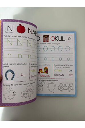 Süper Etkinlikler Eğitici Öğretici Aktivite Kitabı Harfler (1 Adet)