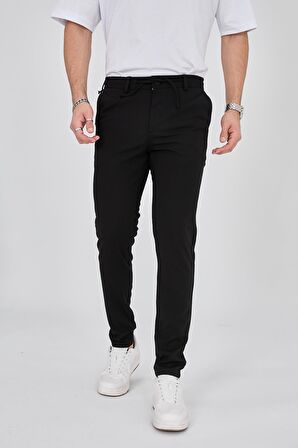 Pollycotton Slim Fit Jogger Pantolon