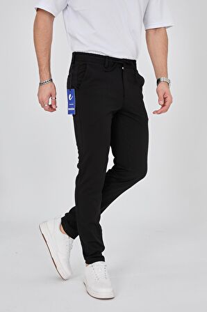 Pollycotton Slim Fit Jogger Pantolon