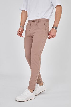 Pollycotton Slim Fit Jogger Pantolon