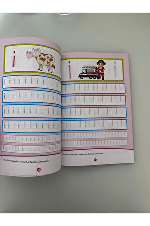 Neşeli Harfler Eğitici Öğretici Aktivite Kitabı (1 Adet)