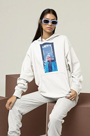 Valorant Jett Entry Karakter Baskılı Unisex Oversize Hoodie
