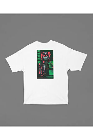 Vaalorant Viiper Karakter Baskılı Unisex Oversize Tişört