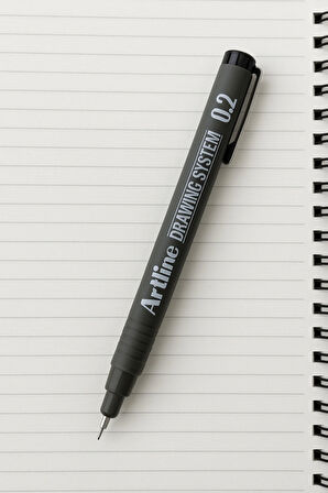 Çizim Kalemi 0.2 MM Siyah (1 adet)