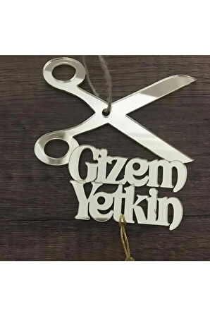 Kişiye Özel Isme Özel Pleksi Araba Dikiz Aynası Süsü, Araç Dikiz Ayna Süsü