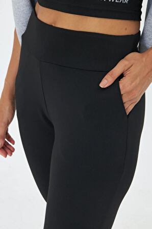 Lesa Wear Yüksek Bel Toparlayıcı ve Sıkılaştırıcı Likralı Jogger Eşofman Altı Joggers