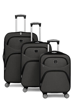 celonia joyce büyük orta kabin  3 lü valizseti