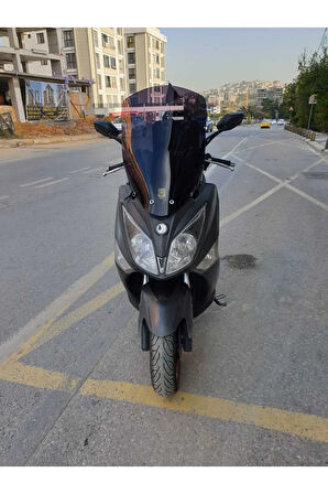 Sym Joymax250 İ Siperlik Ön Cam 2013 2017 Model 65cm Siyah Renkli 4mm ORTA BOYLU CAM İADESİ YOKTUR