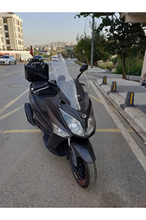 Sym Joymax250 İ Siperlik Ön Cam 2013 2017 Model 75cm Şeffaf Renkli 4mm UZUN CAM
