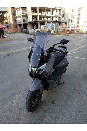 Sym Joyride 300 Siperlik Ön Cam 2023 2024 Model 65cm Açıkfüme Renkli 4mm ORTA BOYLU CAM