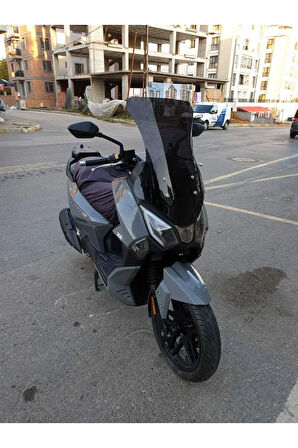 Sym Joyride 300 Siperlik Ön Cam 2023 2024 Model 65cm Siyah Renkli 4mm ORTA BOYLU CAM