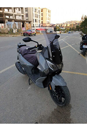 Sym Joyride 300 Siperlik Ön Cam 2023 2024 Model 75cm Açıkfüme Renkli 4mm UZUN CAM
