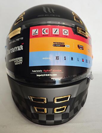 MT Jarama Zone C1 Mat Black - Şeffaf Vizörlü Kask