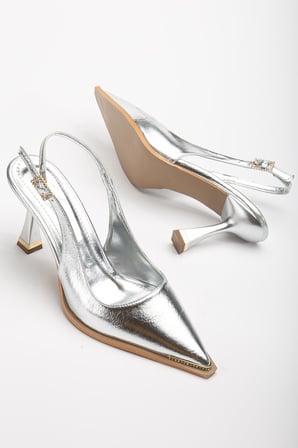 Suins Jules Kadın Topuklu Taşlı Özel Üretim Stiletto Ayakkabı