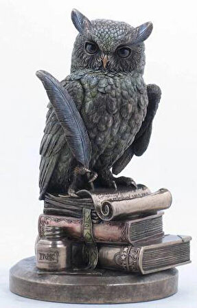 Wise Biblolar - Wise Hayvanlar Alemi Baykuş Biblo Dekoratif Obje 23×14×15 CM