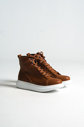 J-B080 Bağcıklı Ortopedik Taban Suya ve Soğuğa Dayanıklı Günlük Kışlık Erkek Spor Bot BT Taba