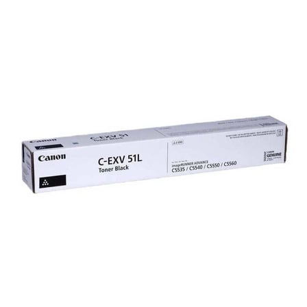 Canon C-EXV 51L 0481C002 Siyah Orijinal Fotokopi Toner