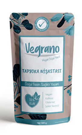 Vegrano Tapyoka Nişastası 3 x 100 GR