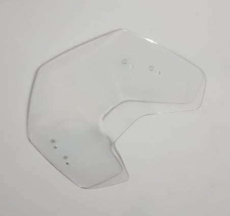 MOTOCAM Bmw K 1300 R Ön Cam 2008-2015 Model 22cm Şeffaf Renkli 4mm