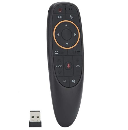 WEKO KR G10 ANDROID-WINDOWS-MAC-LINUX-TV BOX UYUMLU SES KOMUTLU AIR MOUSE 2.4GHZ SMART TV AKILLI KUMANDA (81)