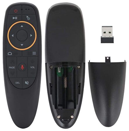 WEKO KR G10 ANDROID-WINDOWS-MAC-LINUX-TV BOX UYUMLU SES KOMUTLU AIR MOUSE 2.4GHZ SMART TV AKILLI KUMANDA (81)