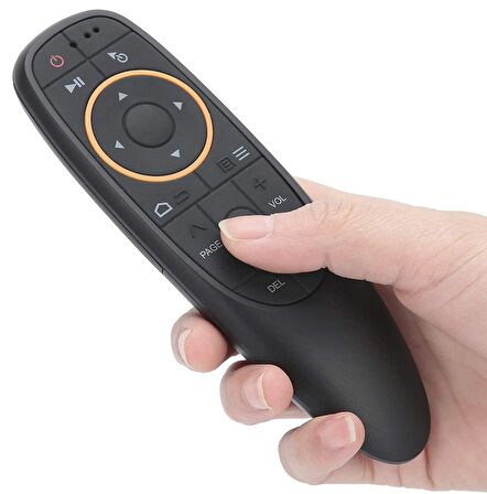 WEKO KR G10 ANDROID-WINDOWS-MAC-LINUX-TV BOX UYUMLU SES KOMUTLU AIR MOUSE 2.4GHZ SMART TV AKILLI KUMANDA (81)