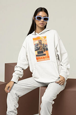 Vallorant Breach Baskılı Unisex Oversize Hoodie