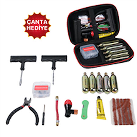 Knmaster  LKT100 Motosiklet Lastik Tamir Seti