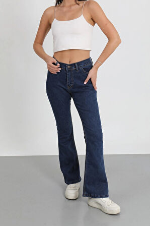 Kadın Lacivert İspanyol