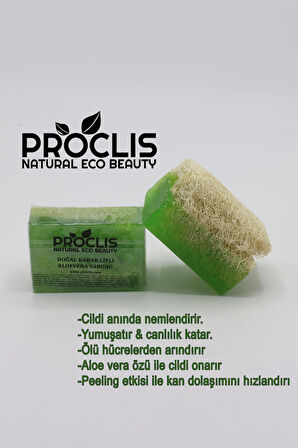 Proclis Doğal Kabak Lifli Aloe Vera Sabunu