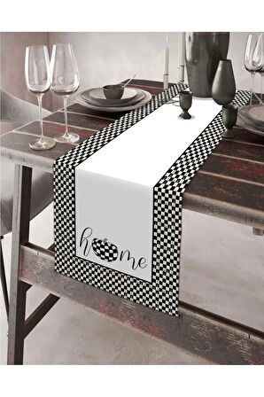 Balkabağı Desen Runner Ve Home Desen Runner 40 X 140 Ikili Paket
