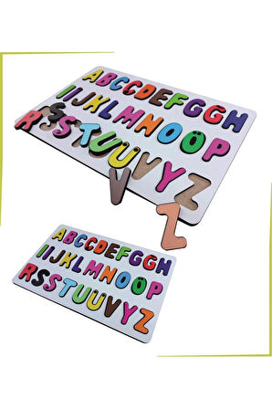 AHŞAP KABARTMALI ALFABE