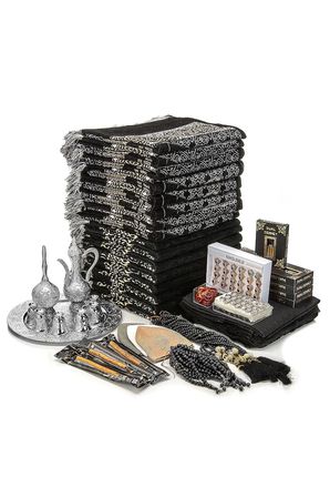 Baw Company Kabe Hac Ve Umre Hediyelik Set Siyah 30 Kişilik