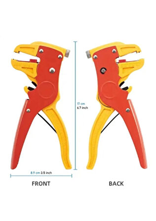 Kablo Soyucu Sıyırıcı Pense/ 0-2.5 mm Kablo Soyma ve Kesme Aleti
