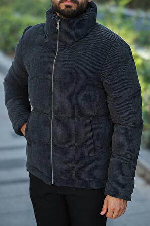 Şişme Kadife Basic Mont