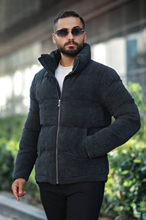 Şişme Kadife Basic Mont