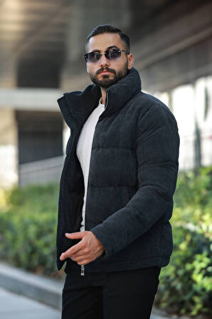 Şişme Kadife Basic Mont