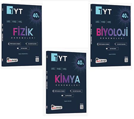 Kafadengi Tyt Fizik Kimya Biyoloji Branş Deneme Seti 2023