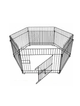 GnD METAL KÖPEK OYUN ALANI ÇİT 75x70 CM 6 PARÇA