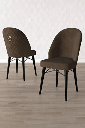 Arya Siyah Mermer Desen 80x132 MDF Açılabilir Mutfak Masası Takımı 6  Sandalye