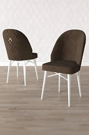 Calvin Beyaz Mermer Desen 80x132 MDF Açılabilir Mutfak Masası Takımı 4  Sandalye