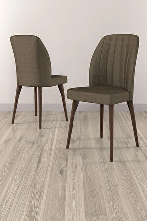 Elis Meşe Desen 80x132 Açılabilir Masa Takımı 4  Sandalye