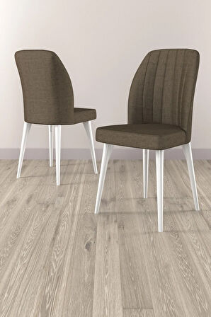 Elis Beyaz 80x132 Açılabilir Yemek Odası Takımı 4  Sandalye