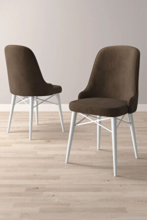 Fonza Beyaz 80x132 MDF Açılabilir Mutfak Masası Takımı 4  Sandalye