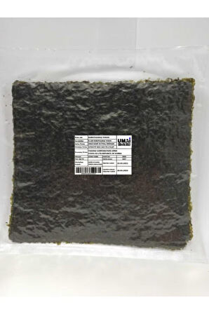 Organik Sushi Yaki Nori 10 Adet