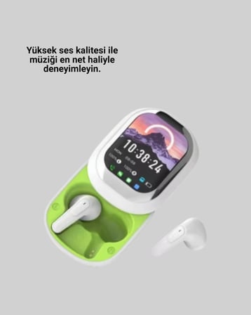 Gürültü Engelleyici Uzun Pil Ömürlü Stereo Bluetooth Kulak İçi Kulaklık