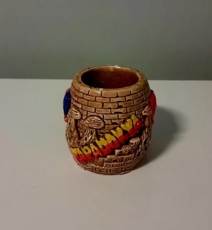 Han Cappadocia Collection Kapadokya Peribacası Dekoratif Alçı Kalem Kutusu, Kalemlik