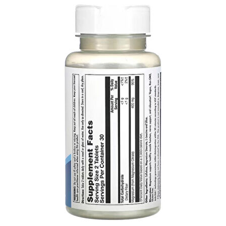 KAL Magnesium Citrate 400 60 Tablet